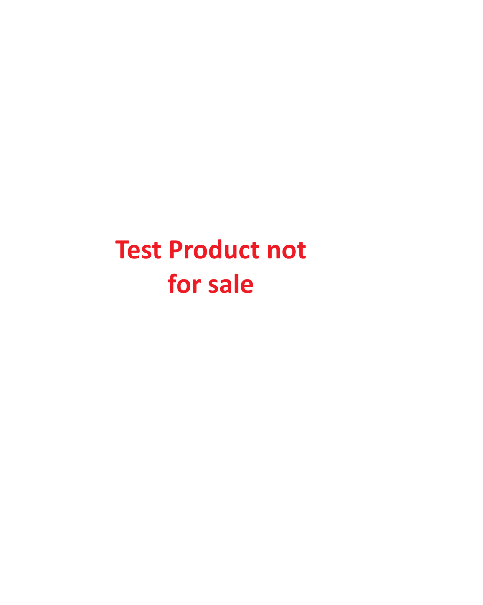 Test Product not for sale